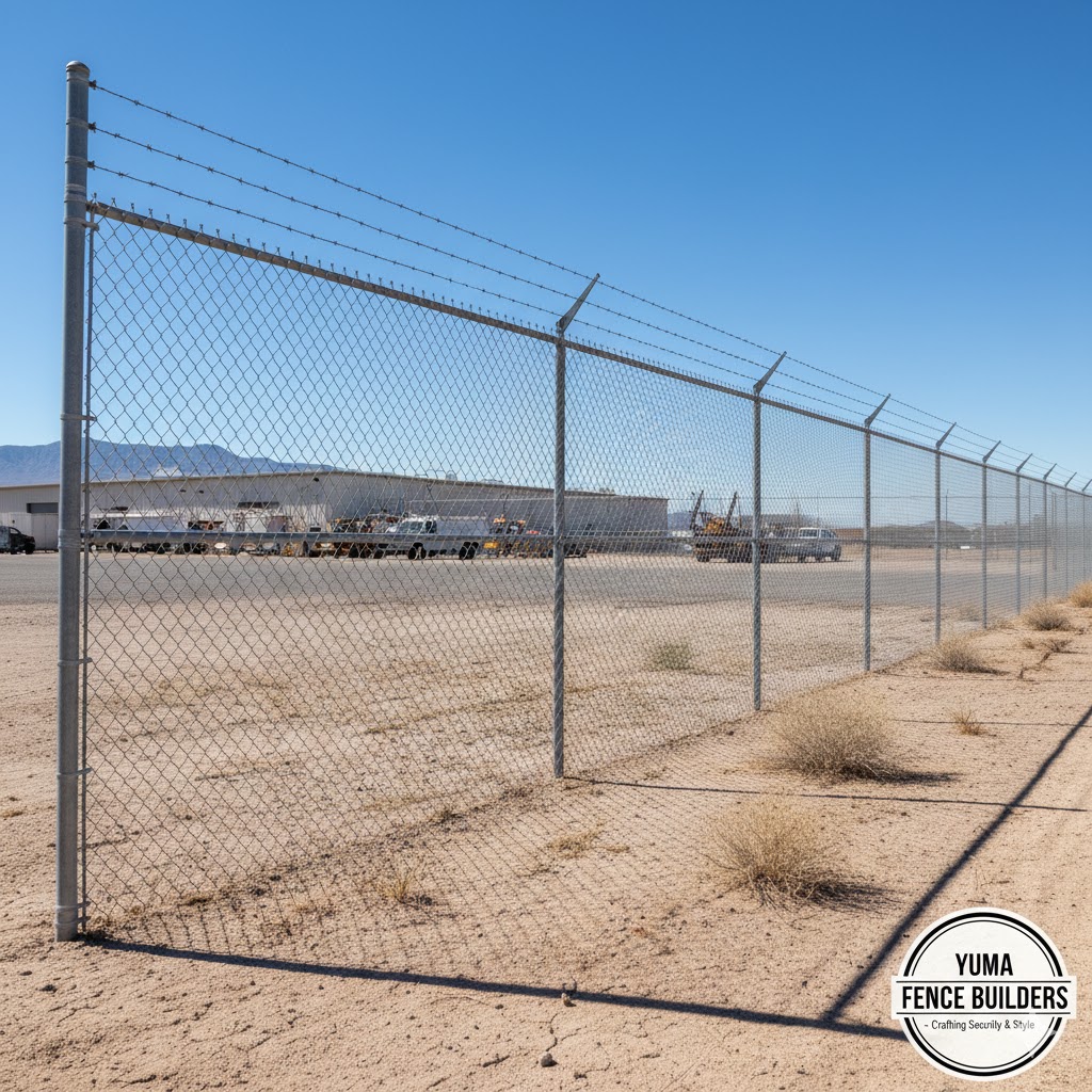 Commercial Fencing Installation in Yuma, AZ