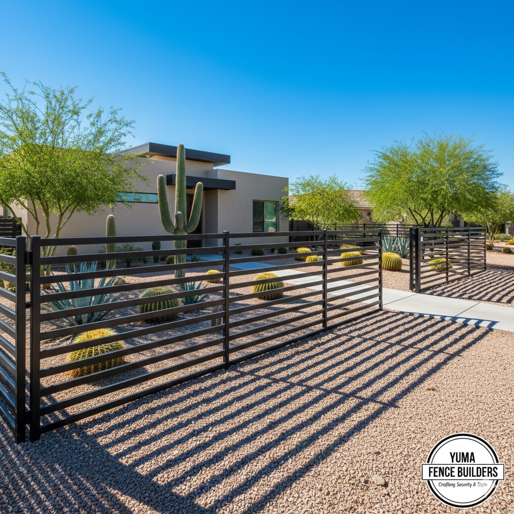 Metal Fence Installation in Yuma, AZ